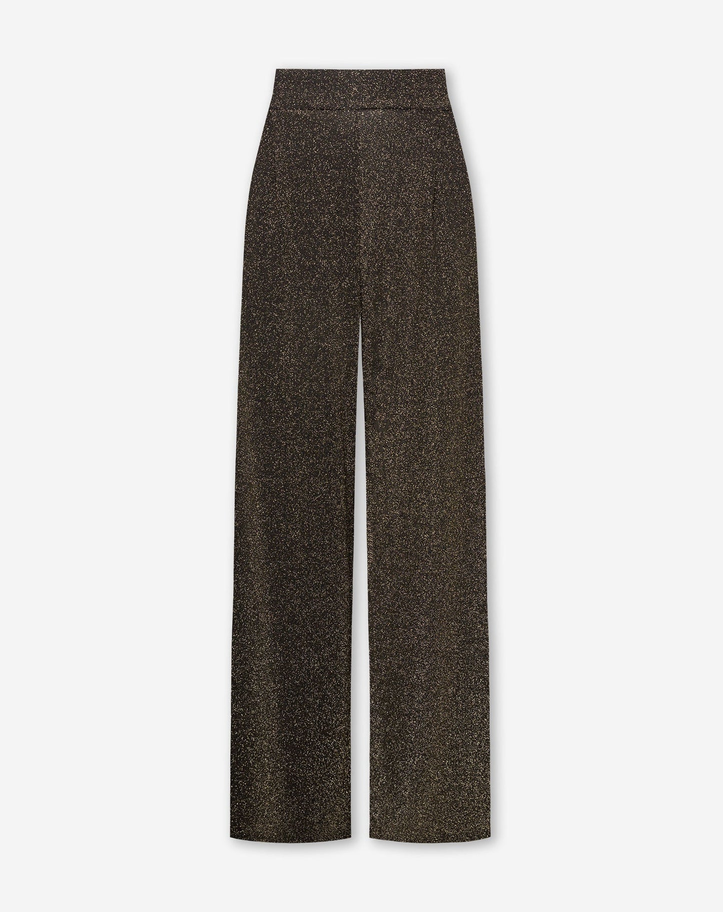 JULIE GLITTER PANTALON TALL GOUD