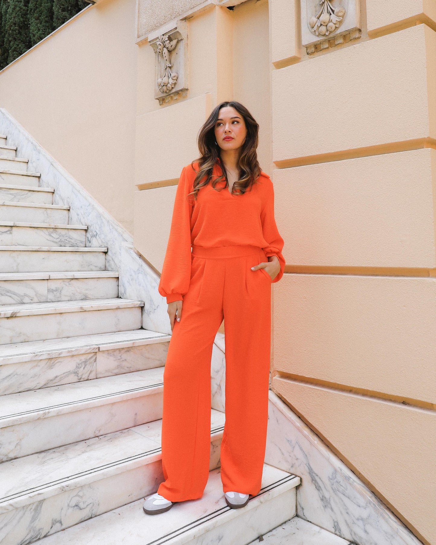 JULIE TOP ORANJE