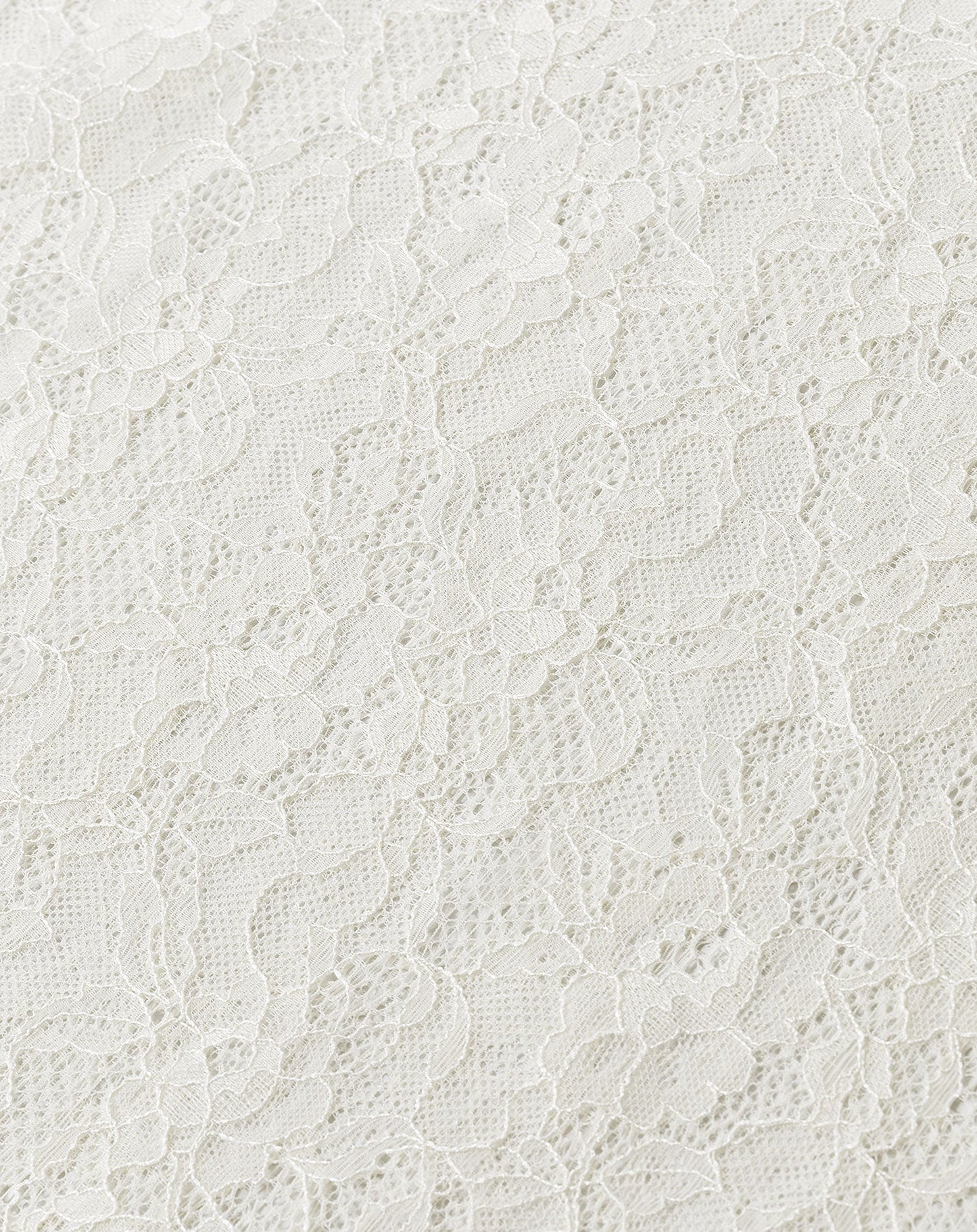LACE TEE TOP CRÈME