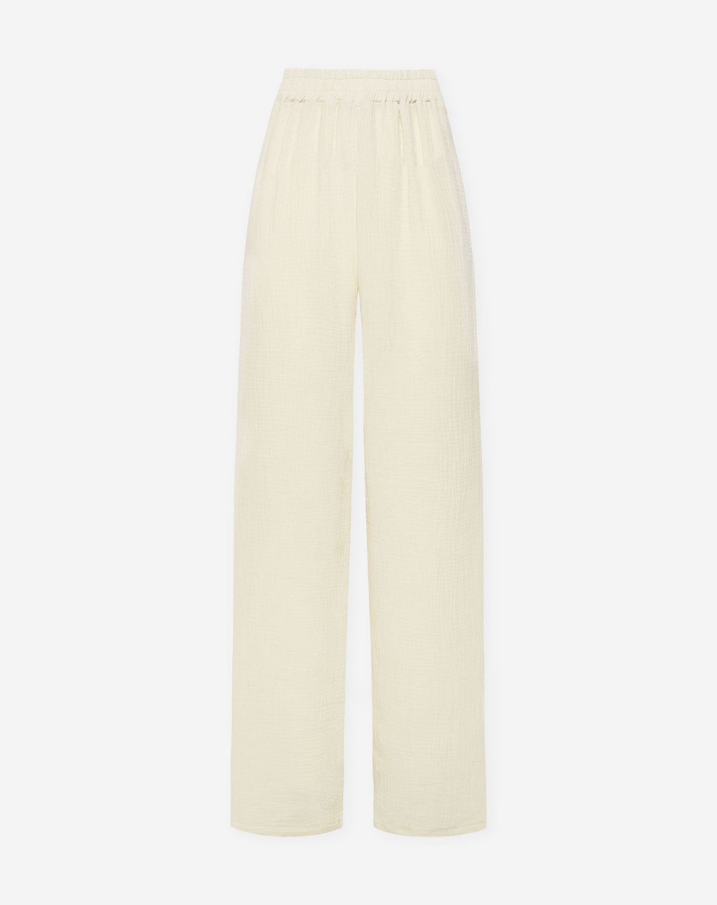 MELODY MOUSSELINE STRAIGHT LEG PANTS PETITE BEIGE