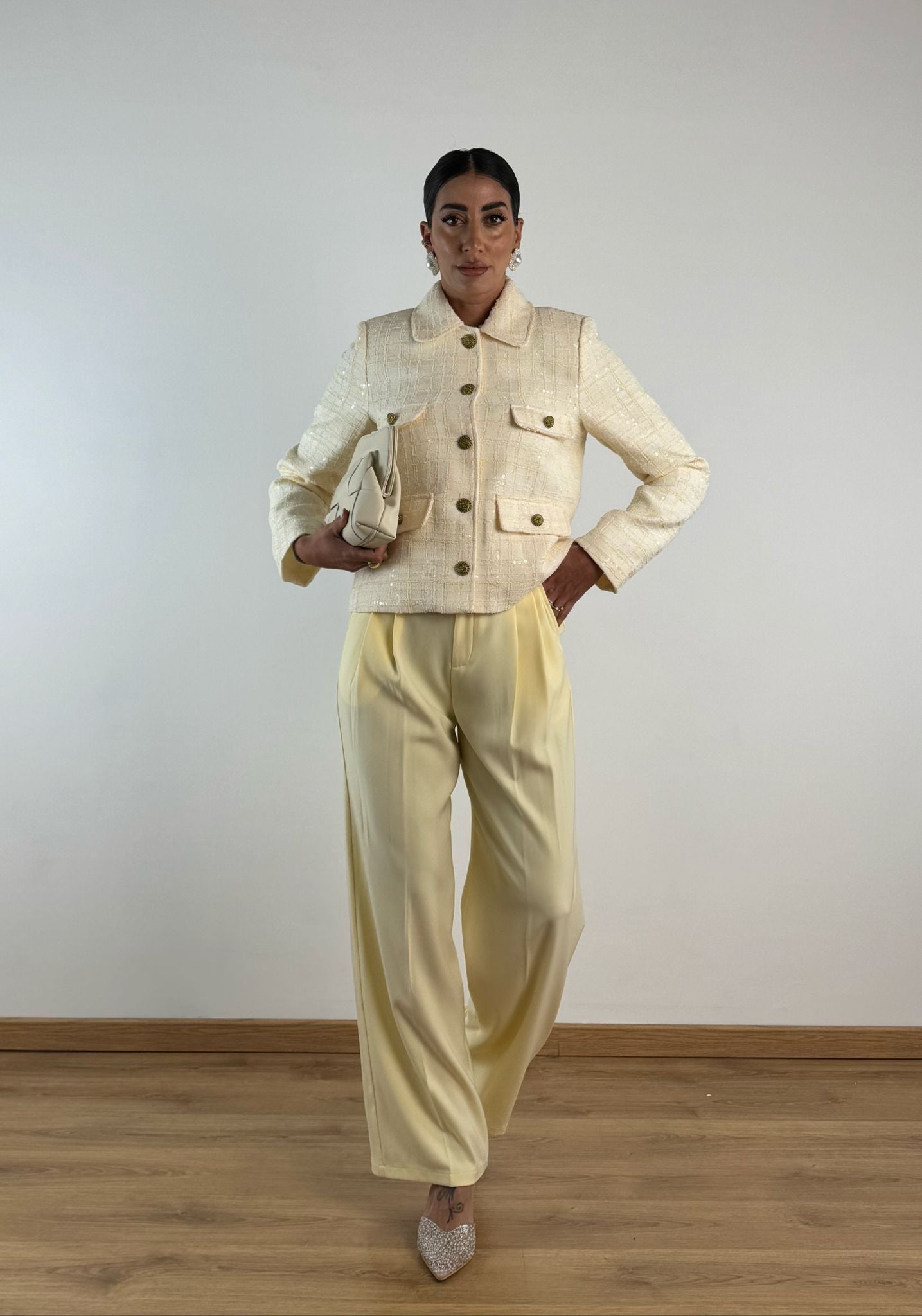 Pantalone SUN GIALLO PASTELLO 66608