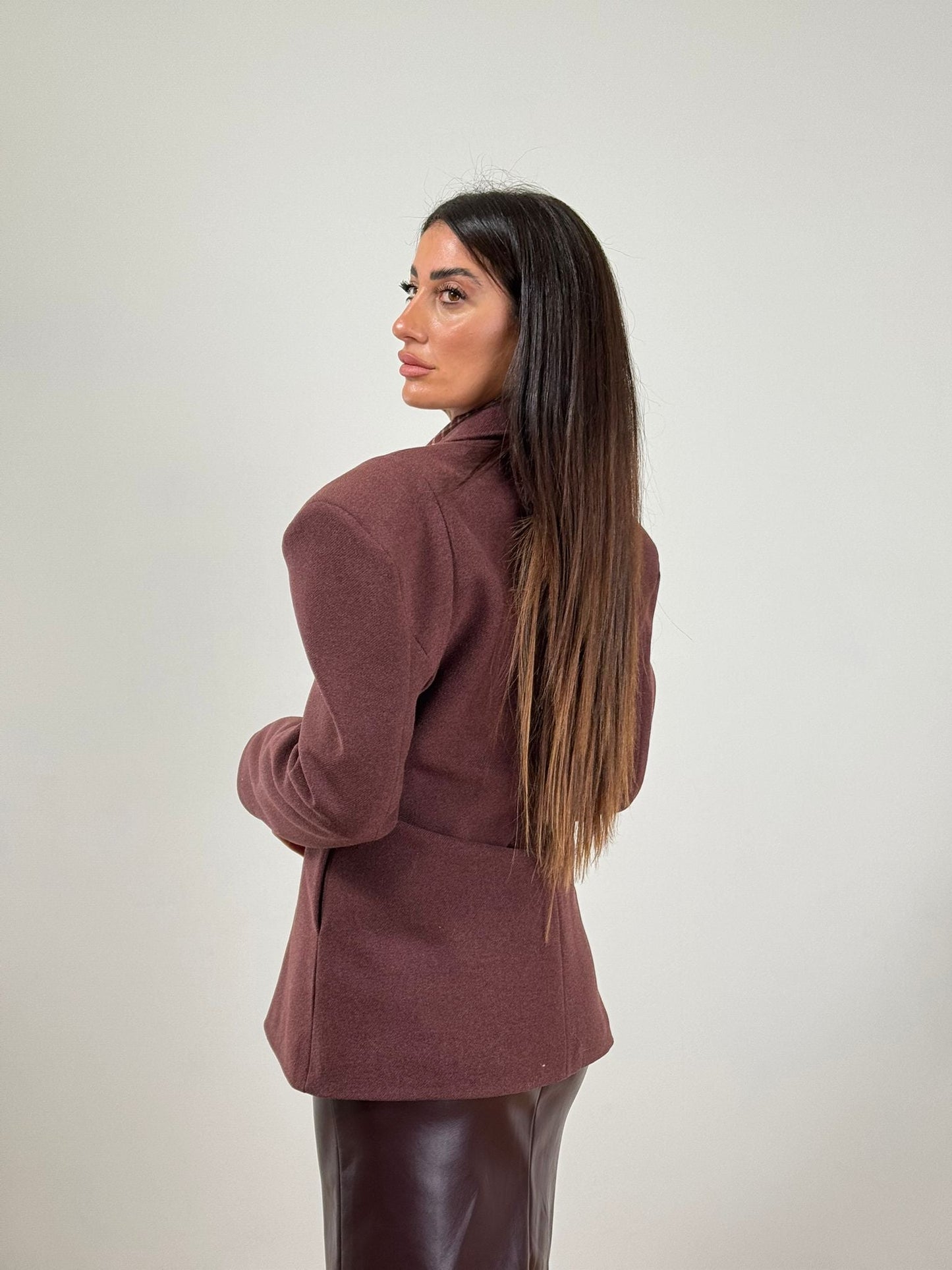 Blazer JUSTWEST ALFA BORDÒ GIÀ-D01
