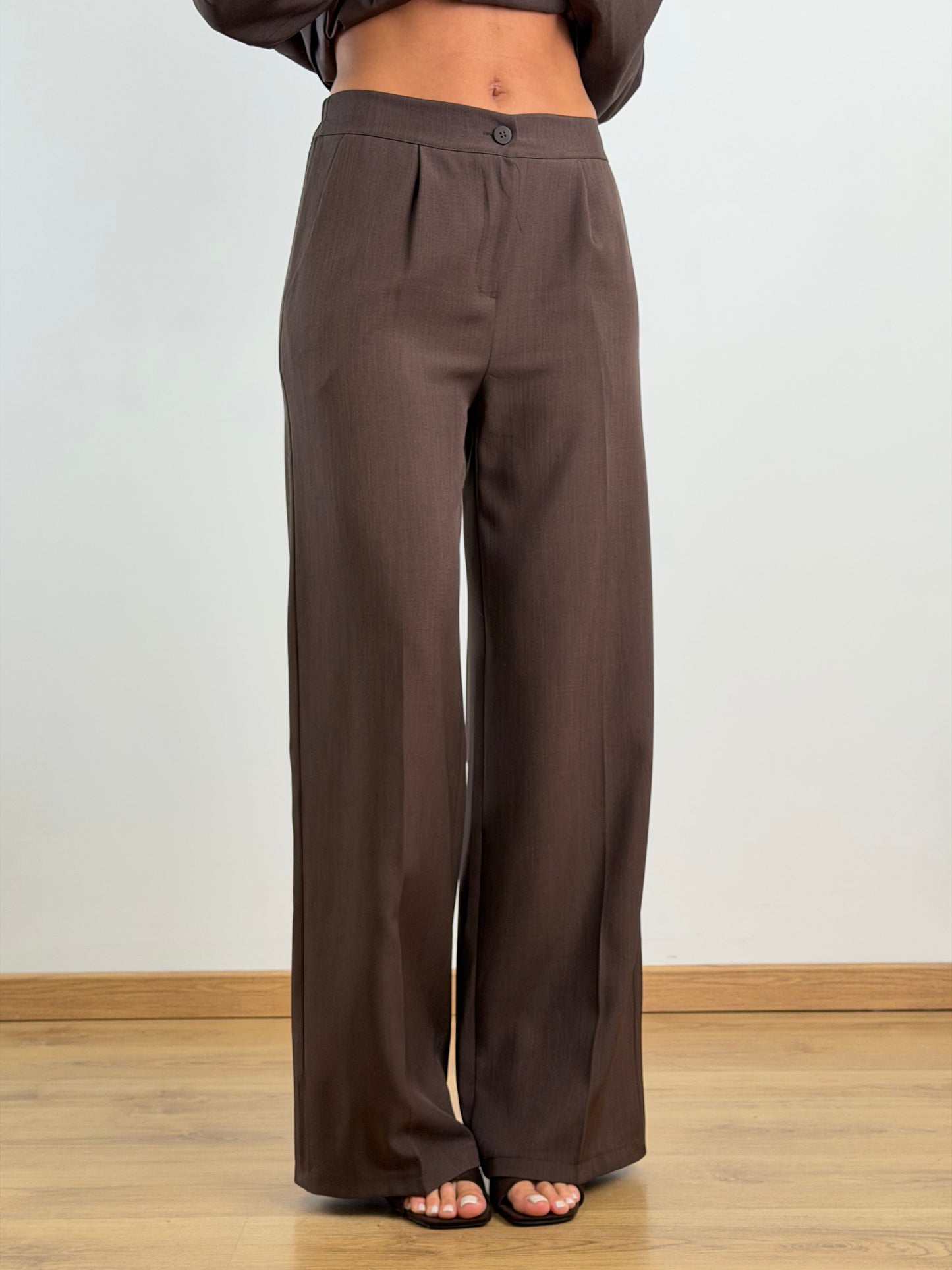 Tailleur Olga Marrone 89026