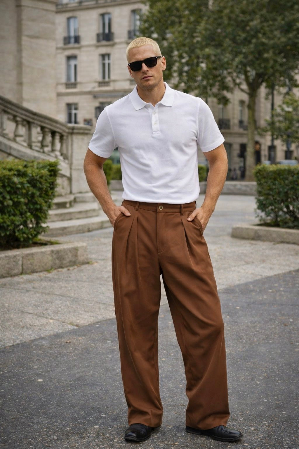 Pantalones de pinza