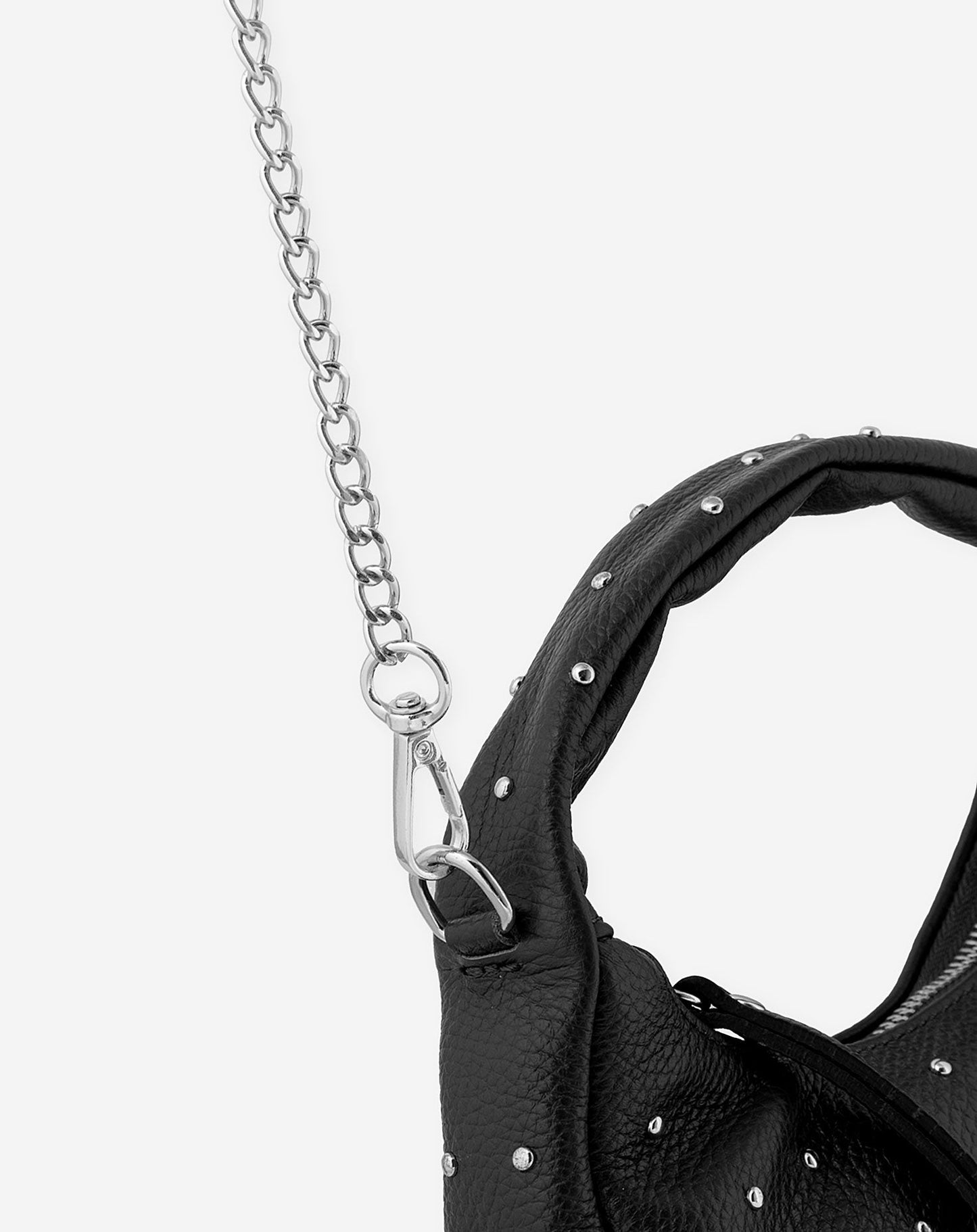 ROSALIE STUD BAG ZWART