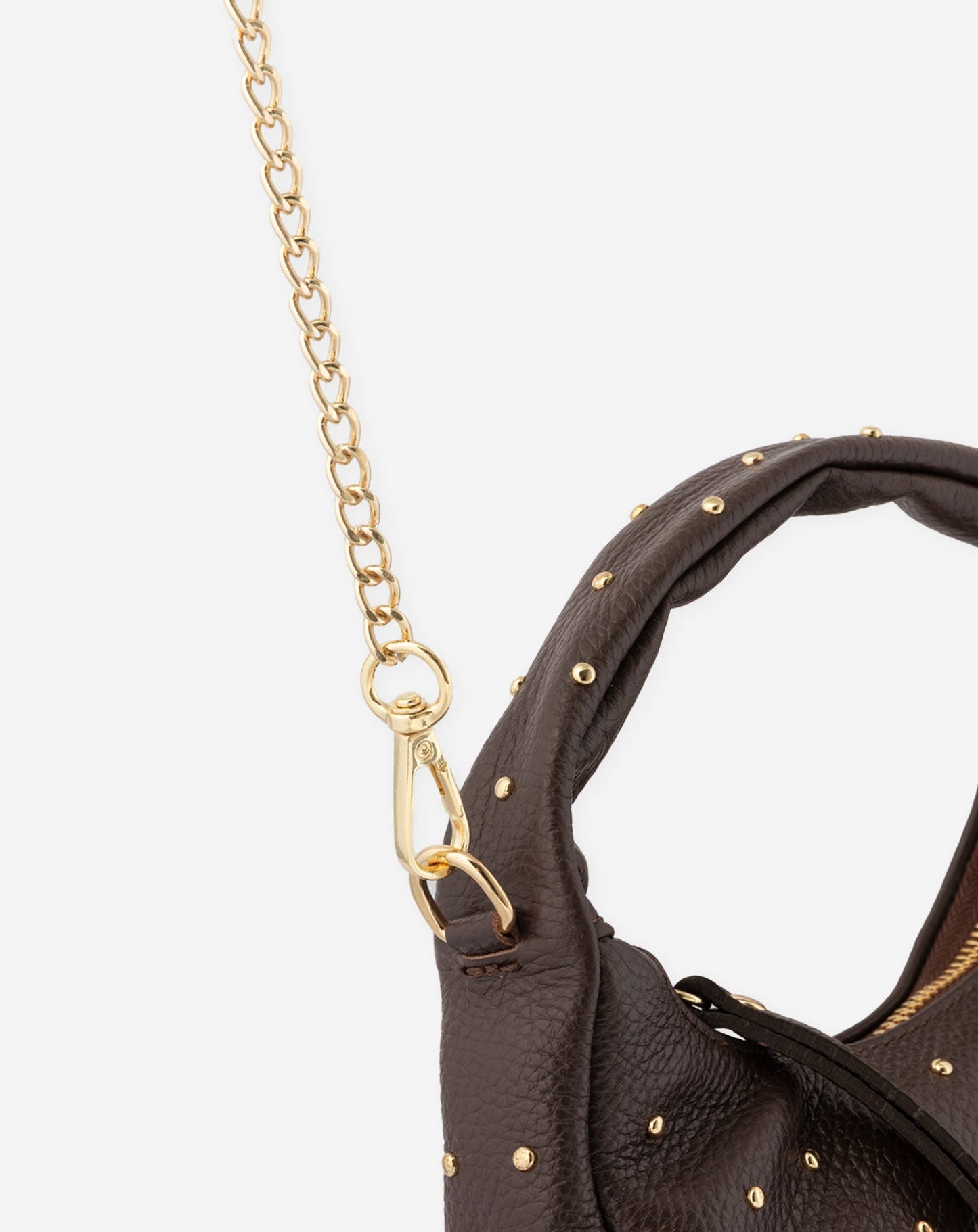 ROSALIE STUD BAG BRUIN