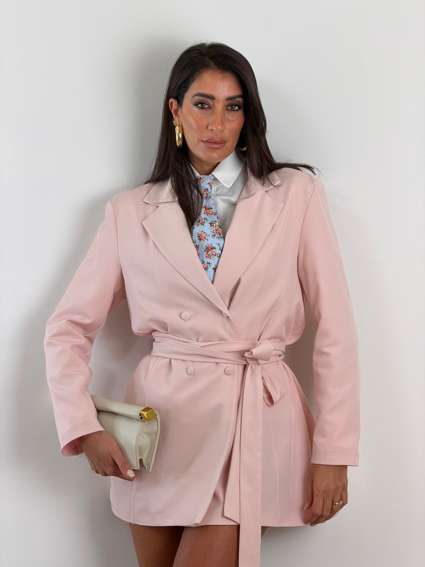 Abito Blazer rosa confetto 6876