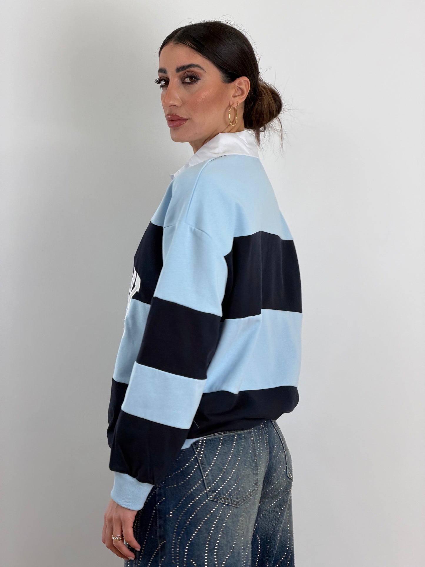 Polo NY azzurra G67575
