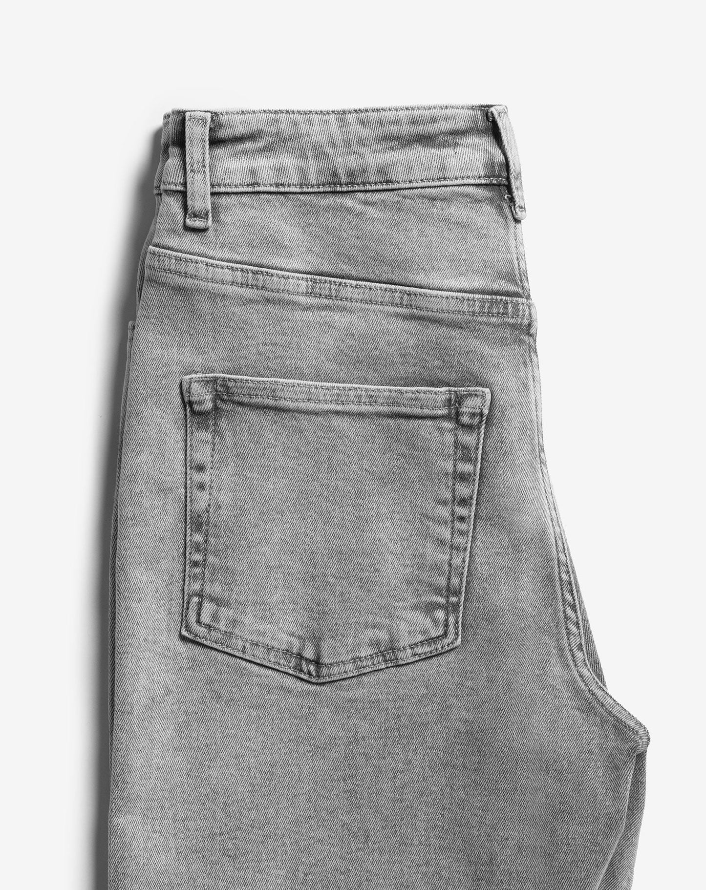 BOOTCUT JEANS ZACHT GRIJS