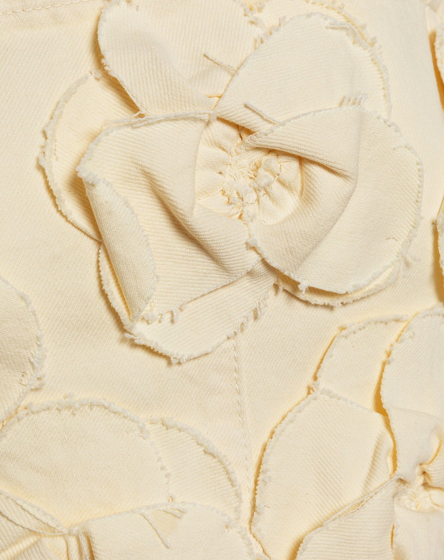 FLOWER DENIM CORSET TOP BOTERGEEL