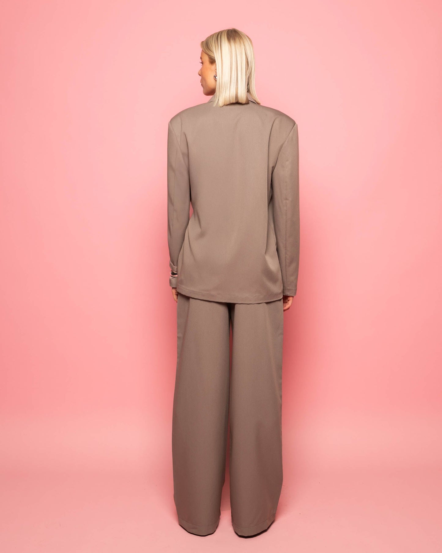 ZOEY STRAIGHT LEG PANTALON TAUPE