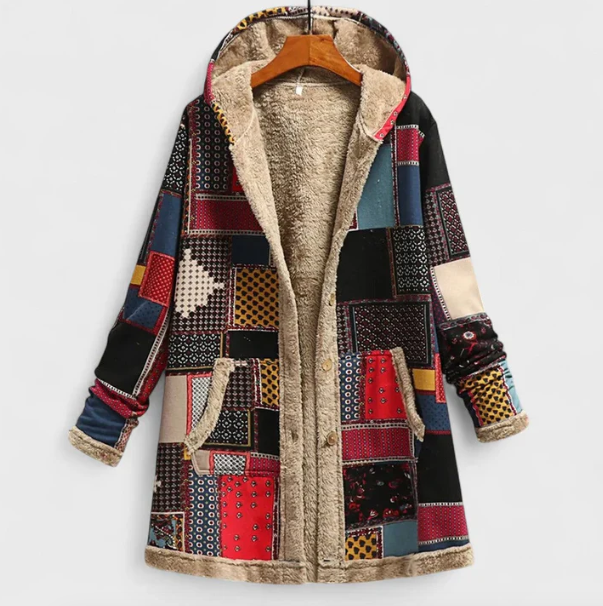 PARKA CON FORRO CÁLIDO Y SUAVE
