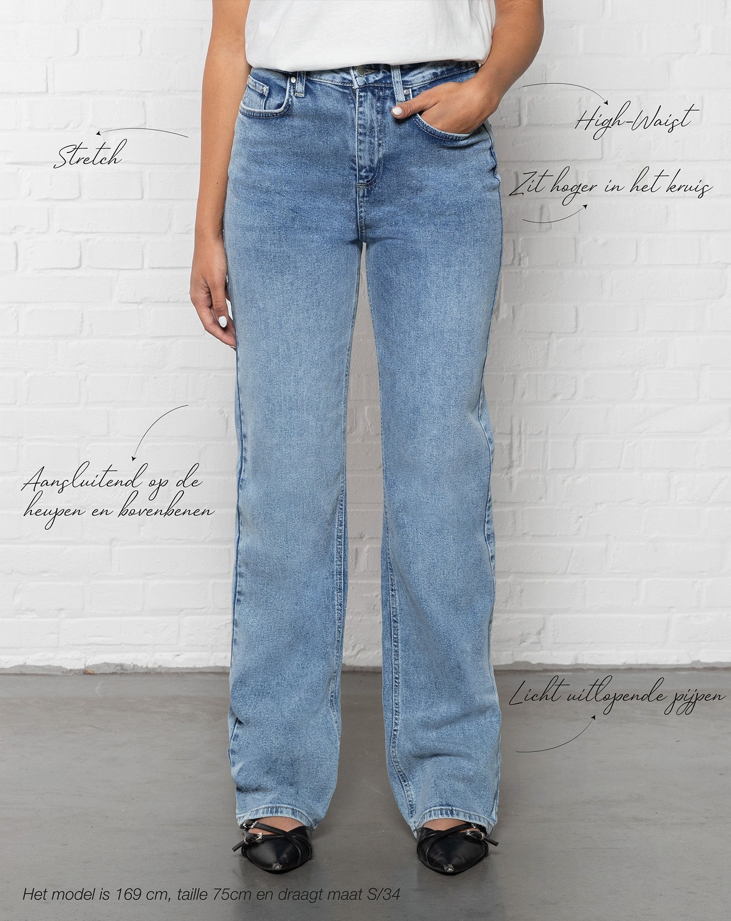 Vaqueros Blauw