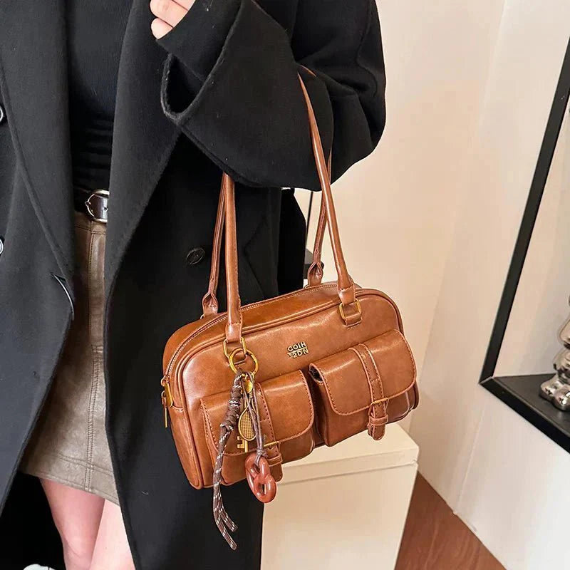 Bolso de mano Liza con múltiples bolsillos
