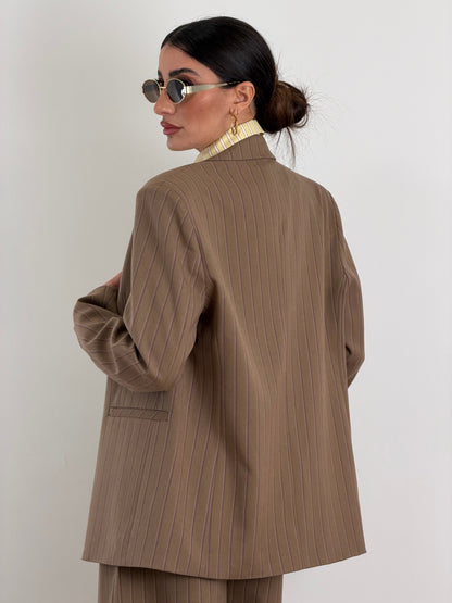 Blazer cammello Lumina 260042