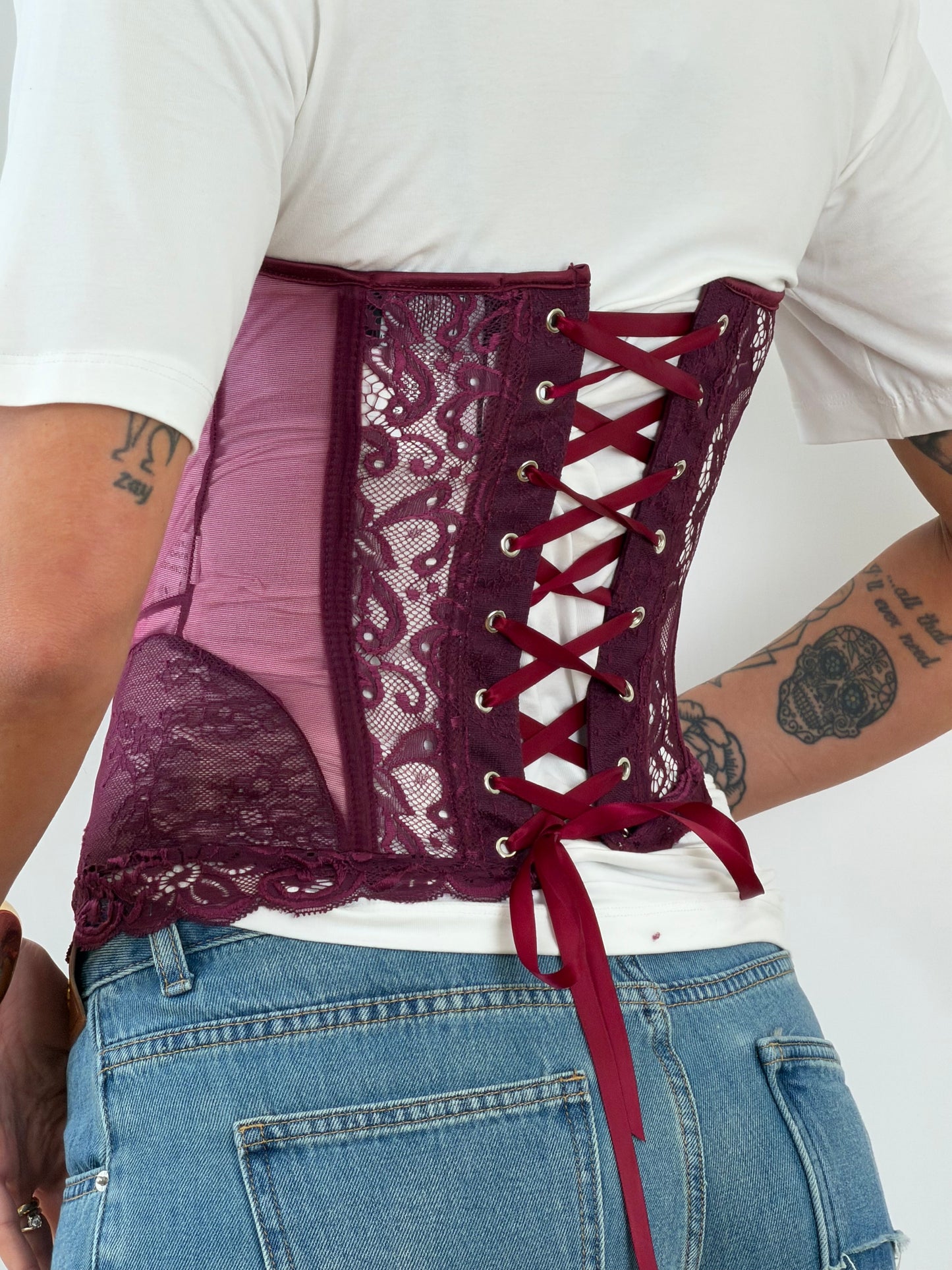 Corsetto bordó 6901