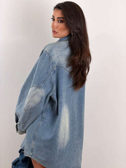 Maxi Camicia Denim 50166