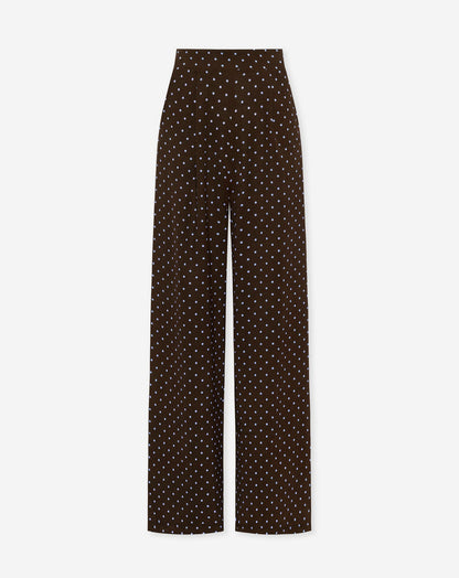 JULIE SMALL DOT PANTALON TALL BRUIN
