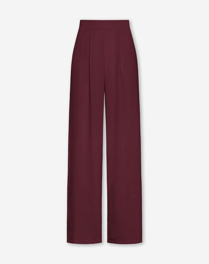 JULIE PANTALON PETITE BURGUNDY