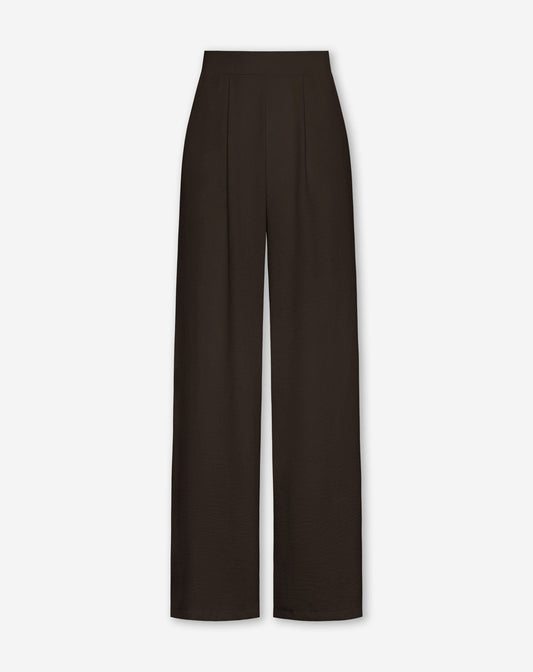 JULIE PANTALON TALL DONKERBRUIN