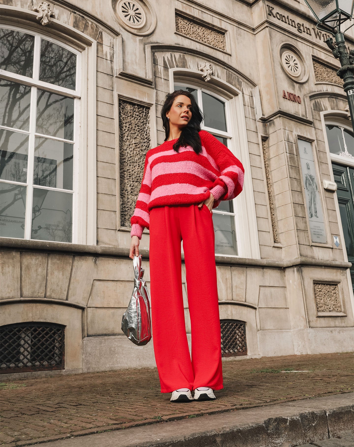 JULIE PANTALON ROOD