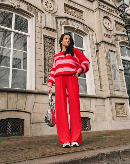 JULIE PANTALON ROOD