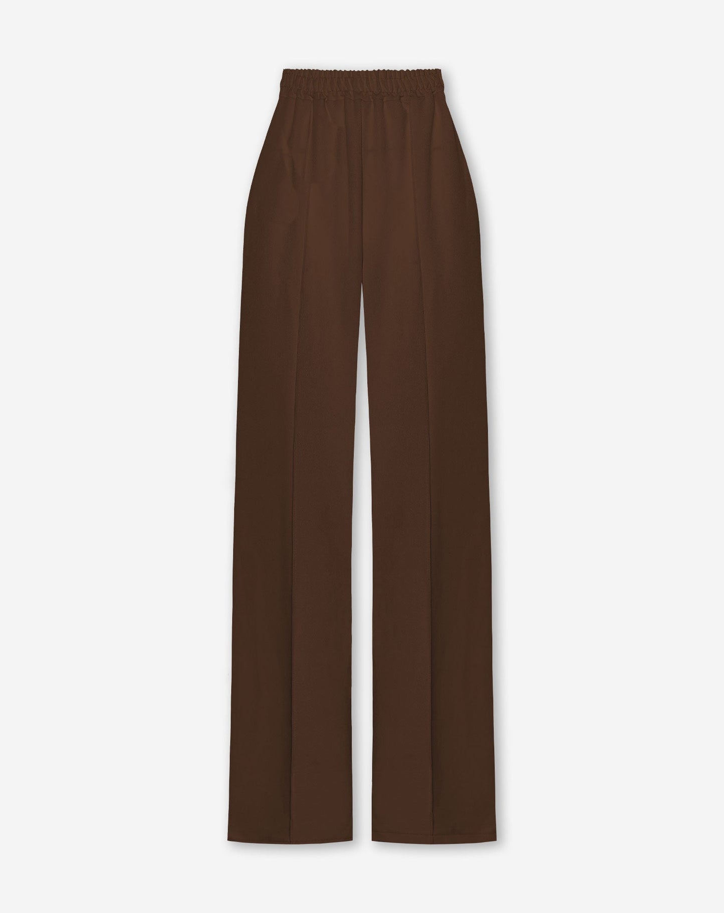 PINTUCK STRAIGHT LEG PANTALON TALL BRUIN