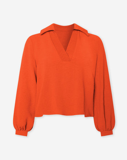 JULIE TOP ORANJE