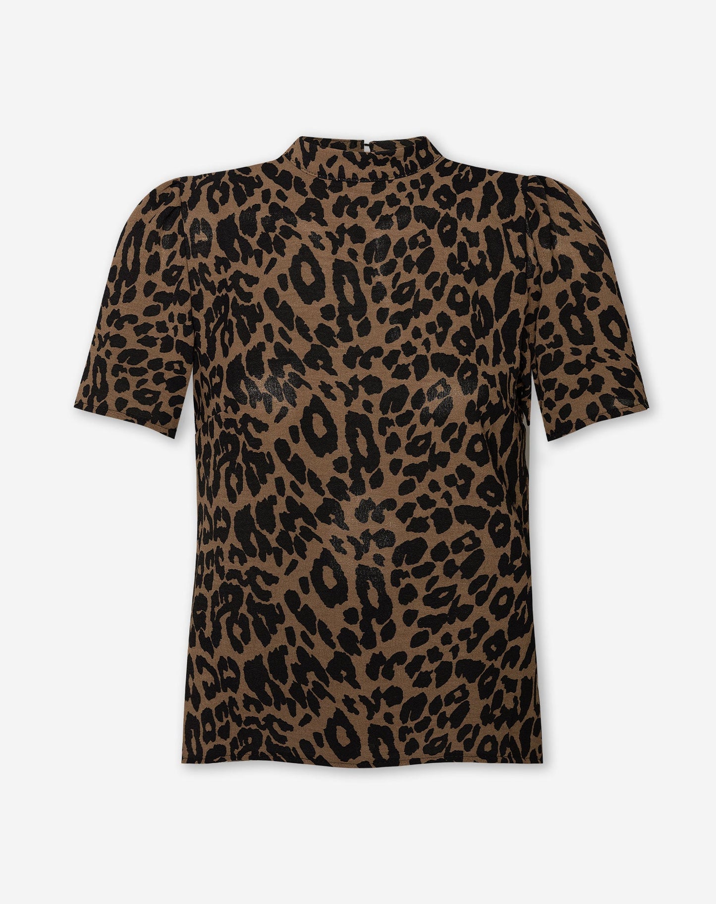 JULIE LEO SHORT SLEEVE TOP ZWART