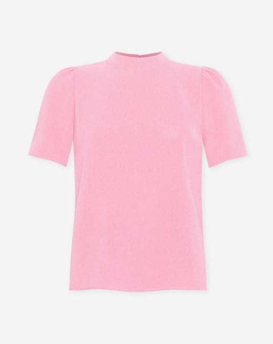 JULIE SHORT SLEEVE TOP HARD ROZE