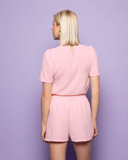 JULIE SHORT SLEEVE TOP LICHTROZE