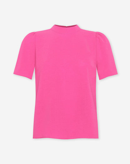 JULIE SHORT SLEEVE TOP ROZE