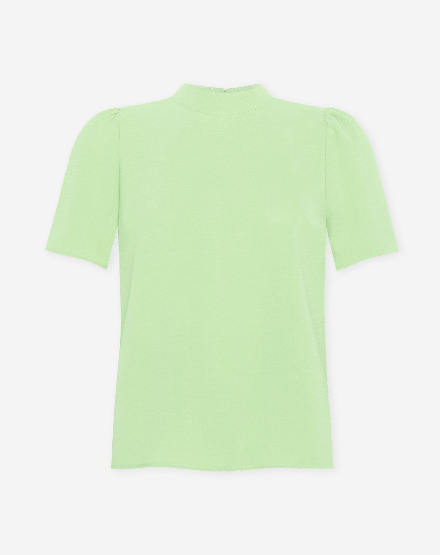 JULIE SHORT SLEEVE TOP PISTACHE