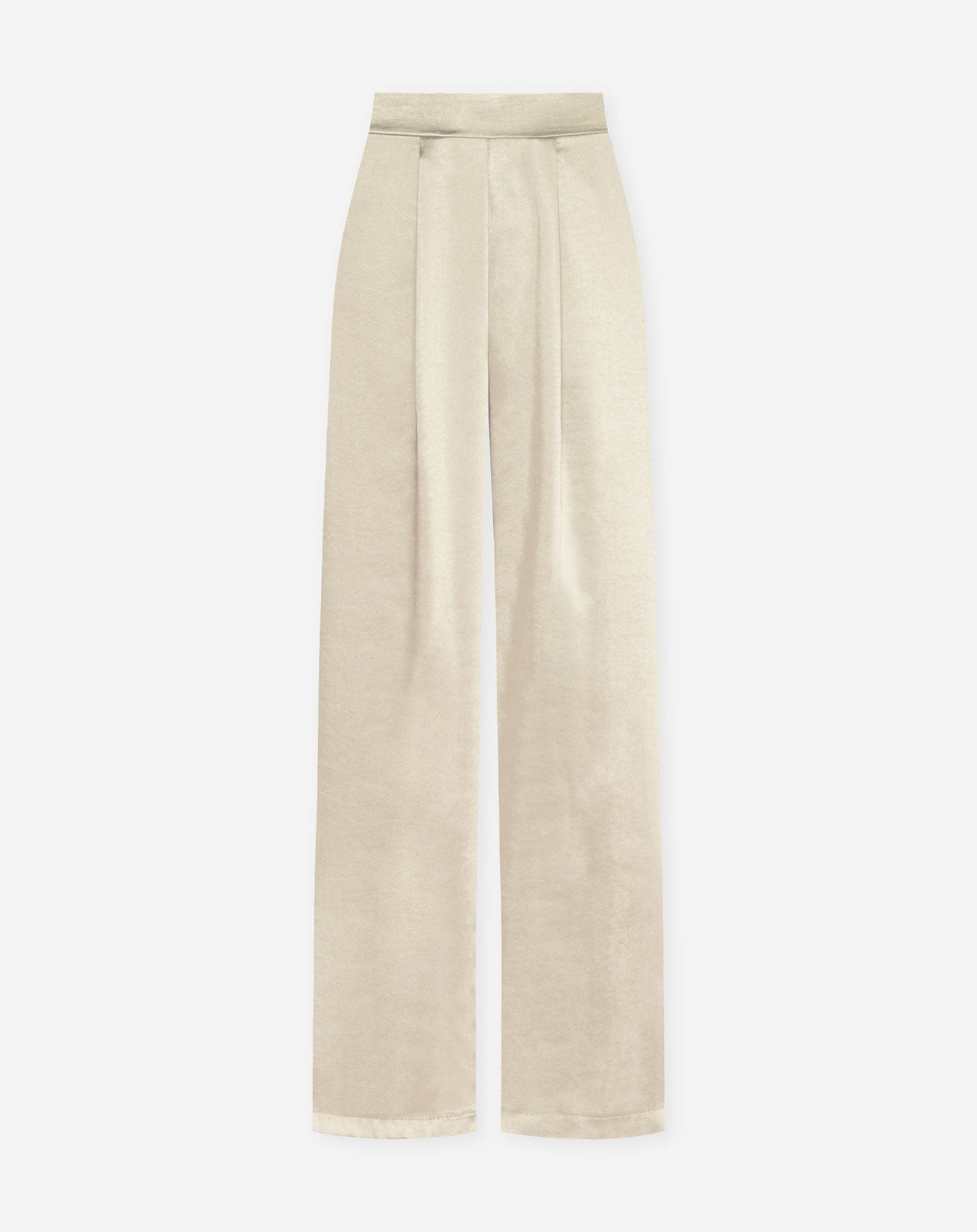 JULIE SATIN PANTALON BEIGE