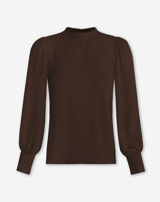 JULIE LONG SLEEVE TOP BRUIN