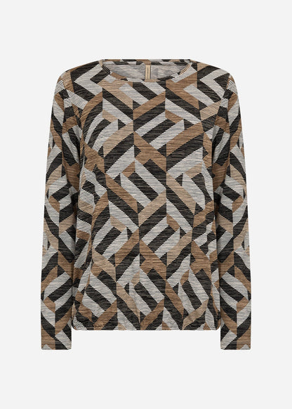 Alma™ – Blusa de Estampado Geométrico