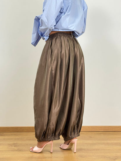 Pantalone MAXI PALLONCINO MARRONE 41800