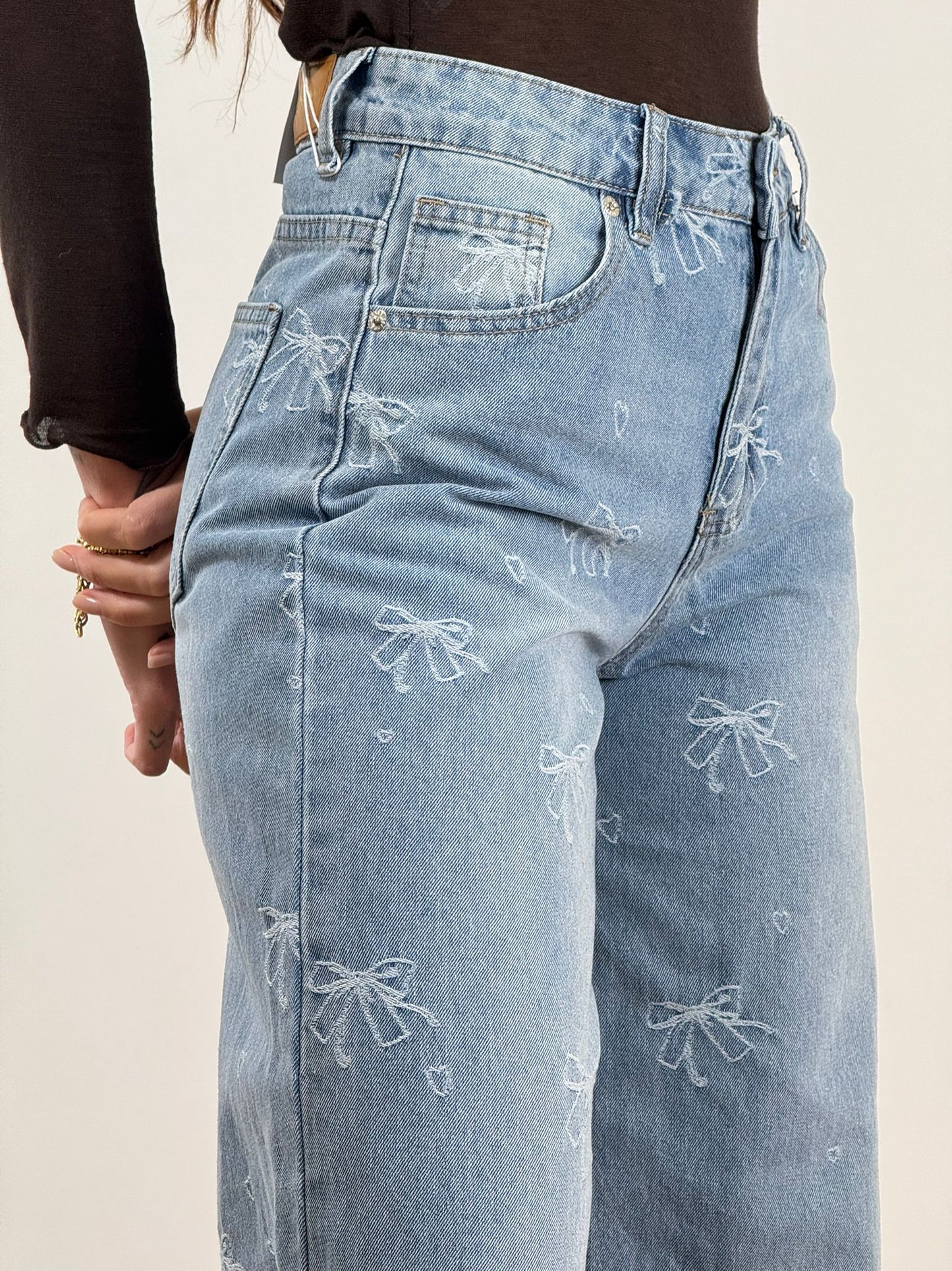 Vaqueros con estampado