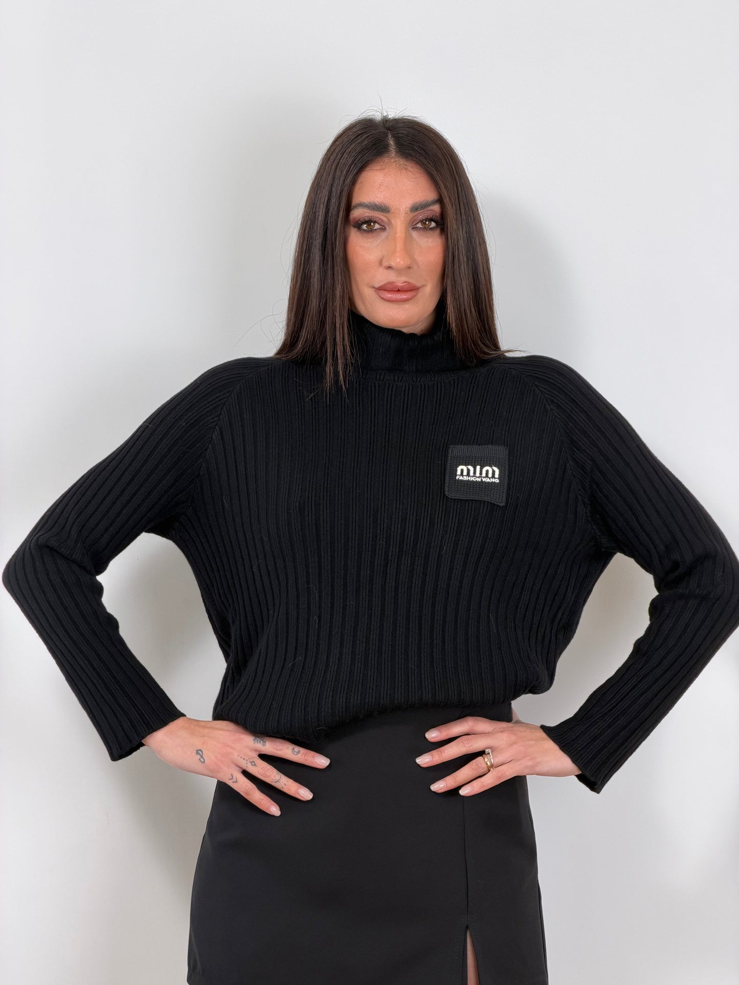 Pull collo alto 5131
