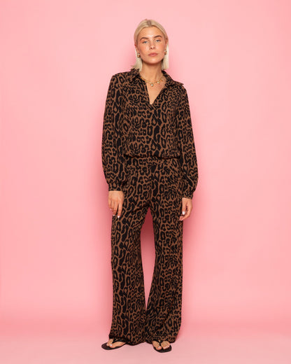 JULIE LEOPARD PANTALON TALL