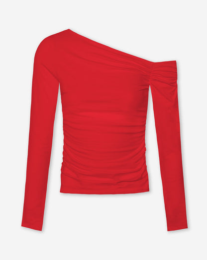 TAMAR OFF SHOULDER RUCHED TOP ROOD