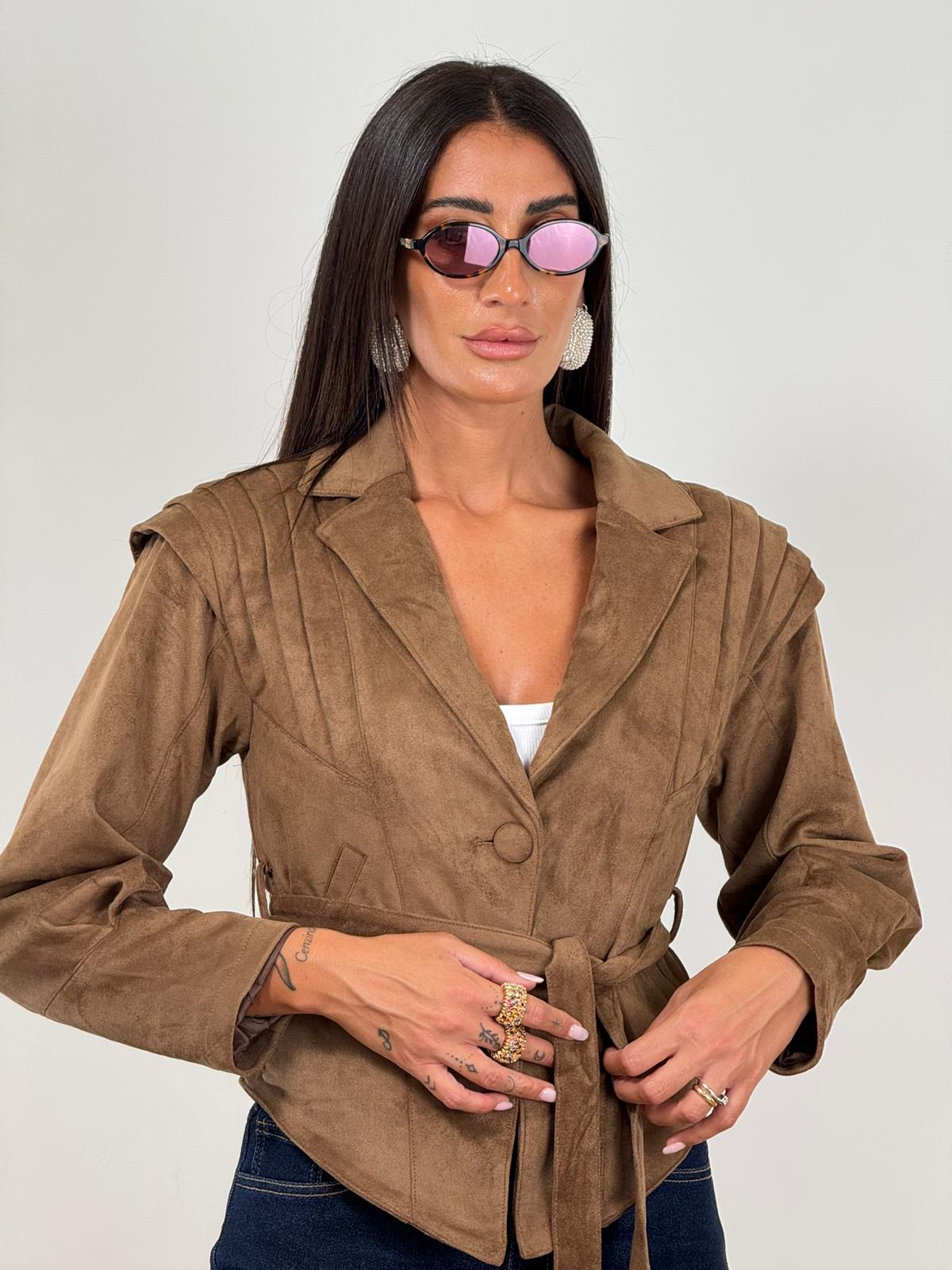 Giubbino SCAMOSCIATO DD75