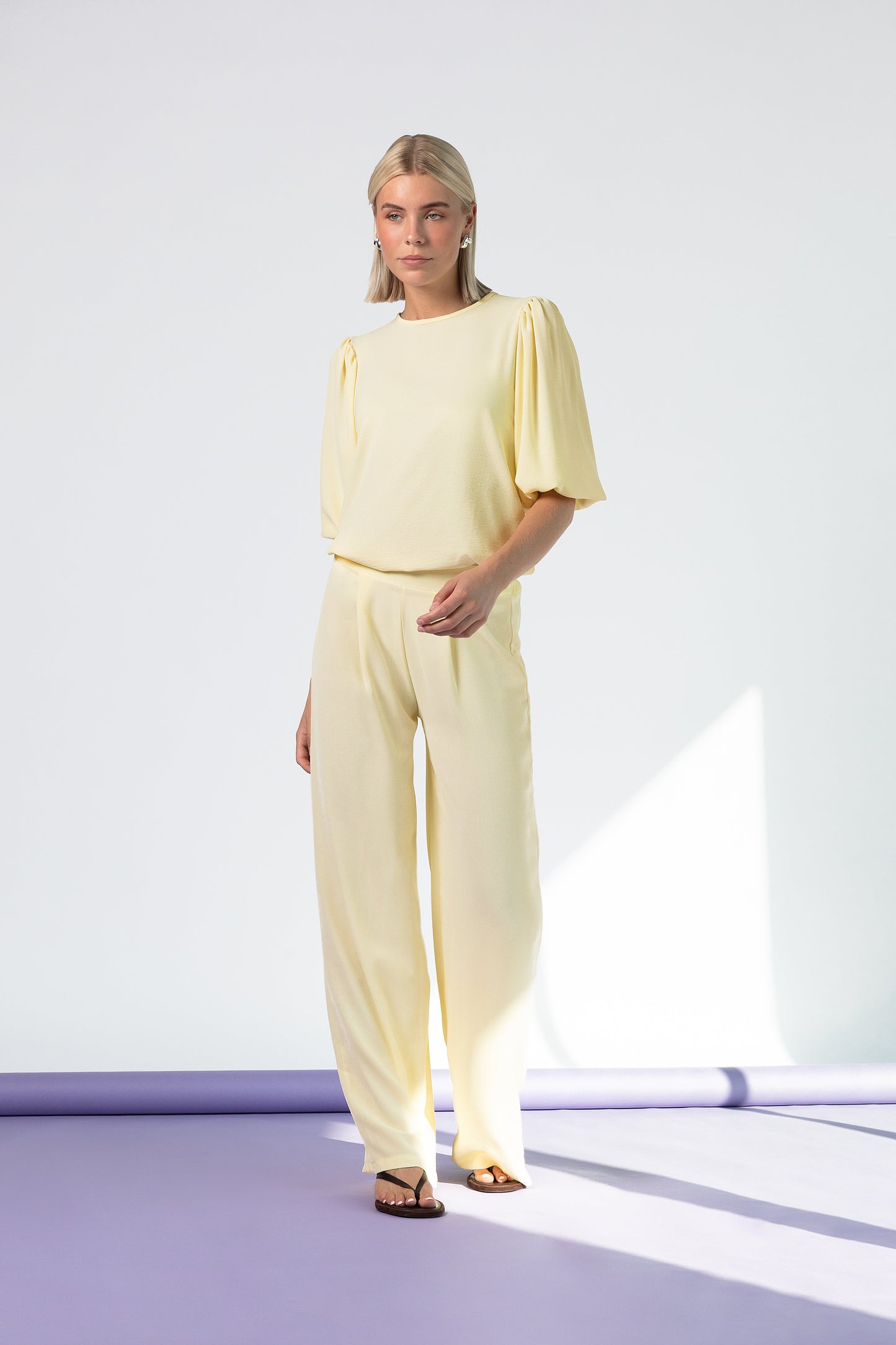JULIE PUFF SLEEVE TOP BOTERGEEL