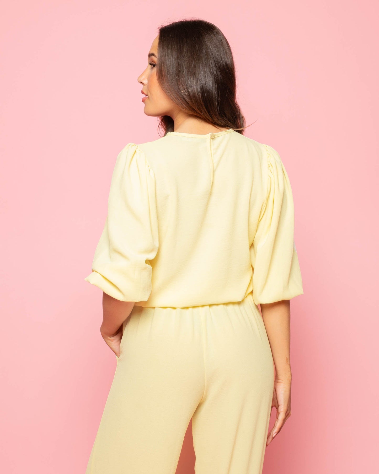 JULIE PUFF SLEEVE TOP BOTERGEEL