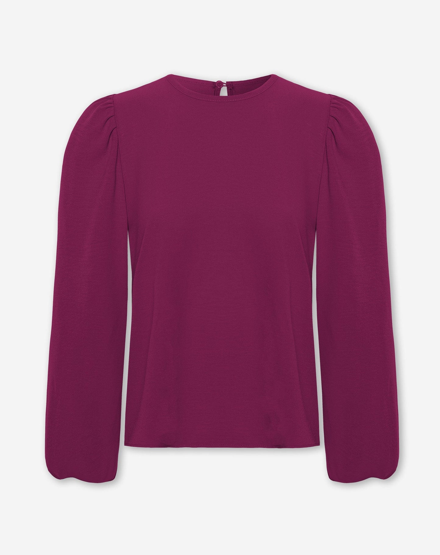 JULIE PUFF LONG SLEEVE TOP CHERRY