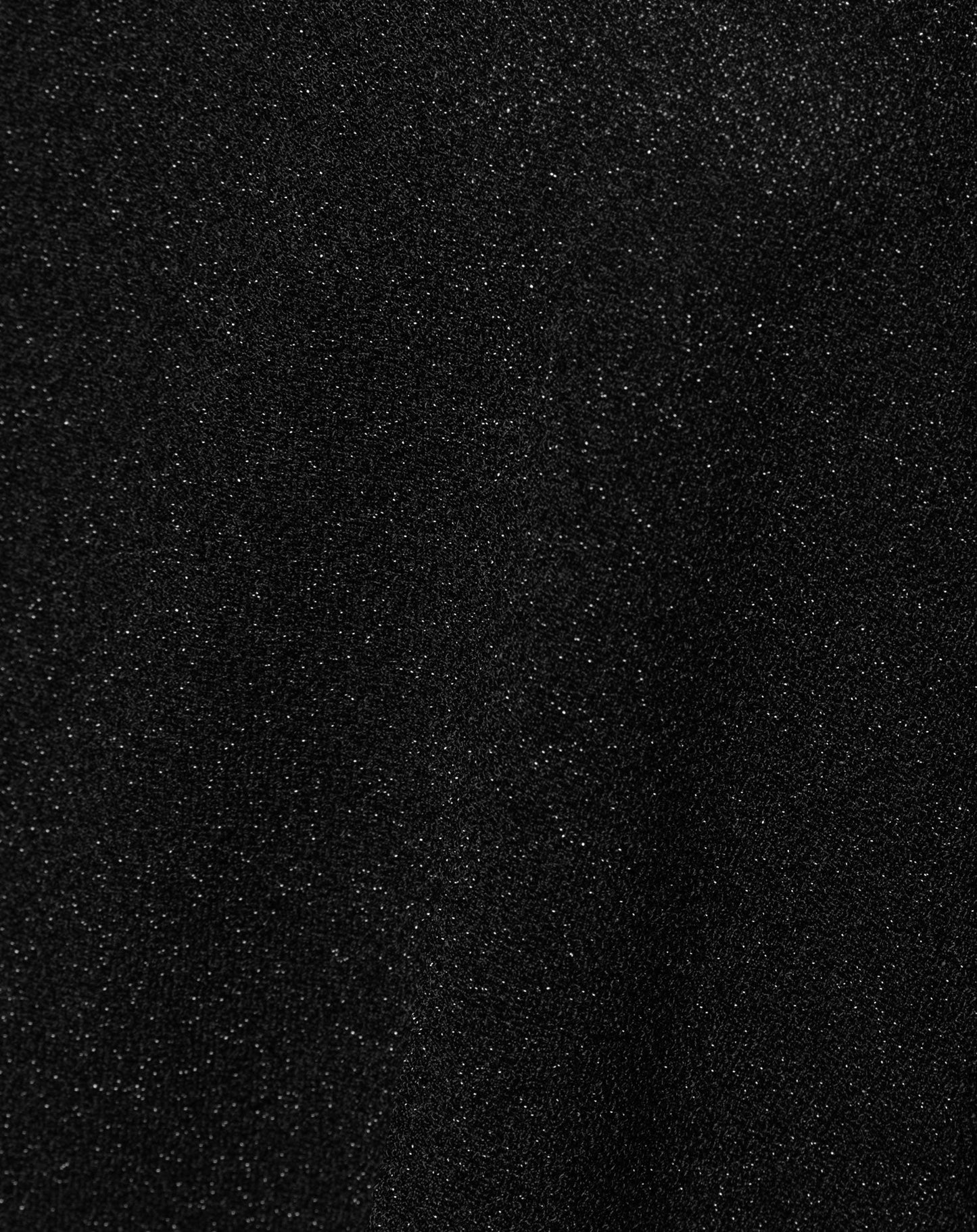 JULIE GLITTER PUFF TOP ZWART