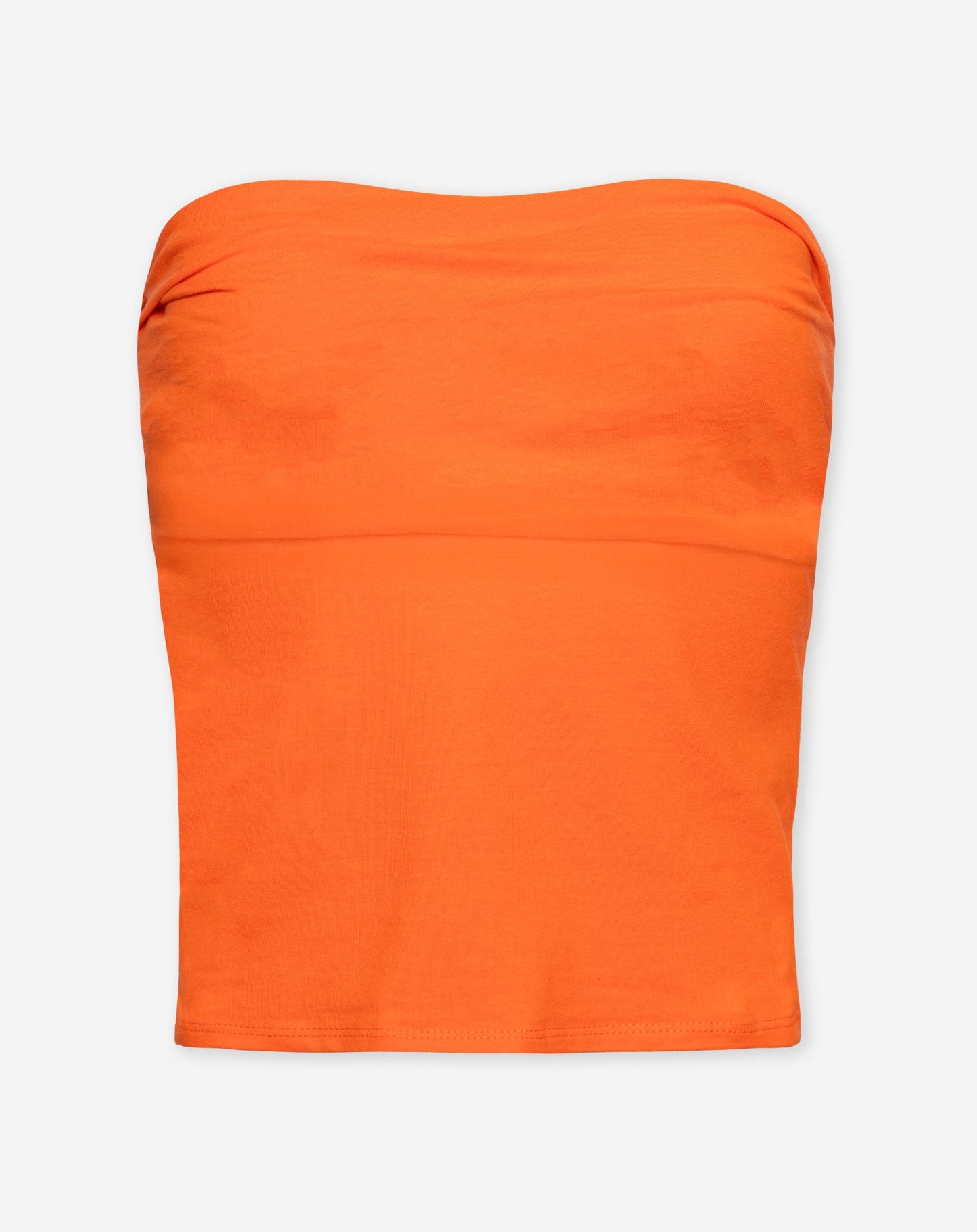 TAMAR STRAPLESS RUCHED TOP ORANJE