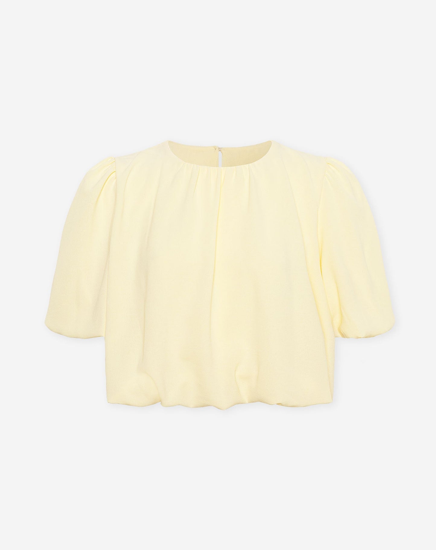 JULIE BUBBLE HEM TOP BOTERGEEL
