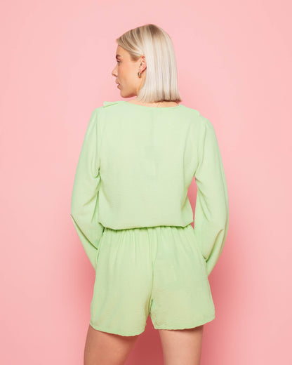 JULIE SHORTS PISTACHE
