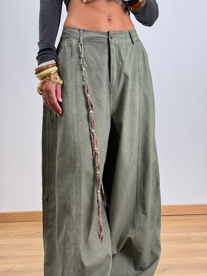 Pantalone SUPER OVER GREEN 43802